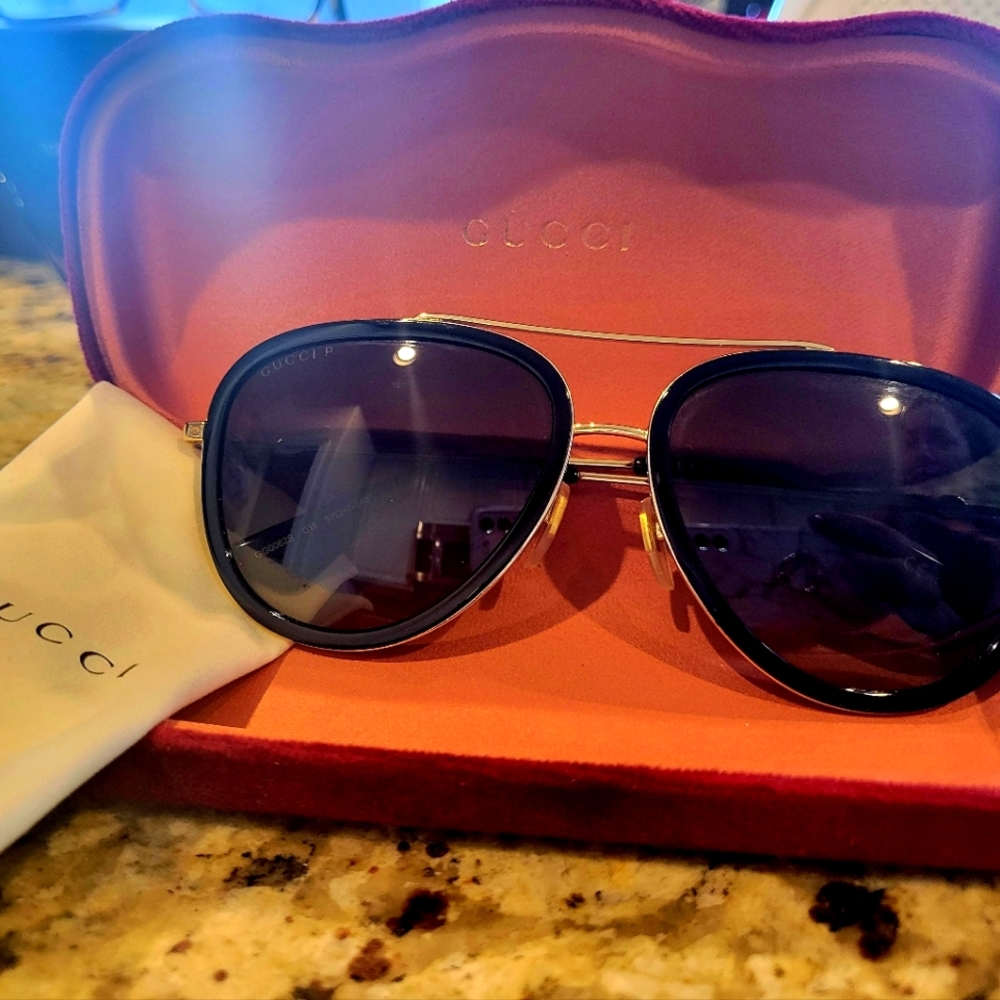 GUCCI GG0062S 011 POLARIZED GLASSES